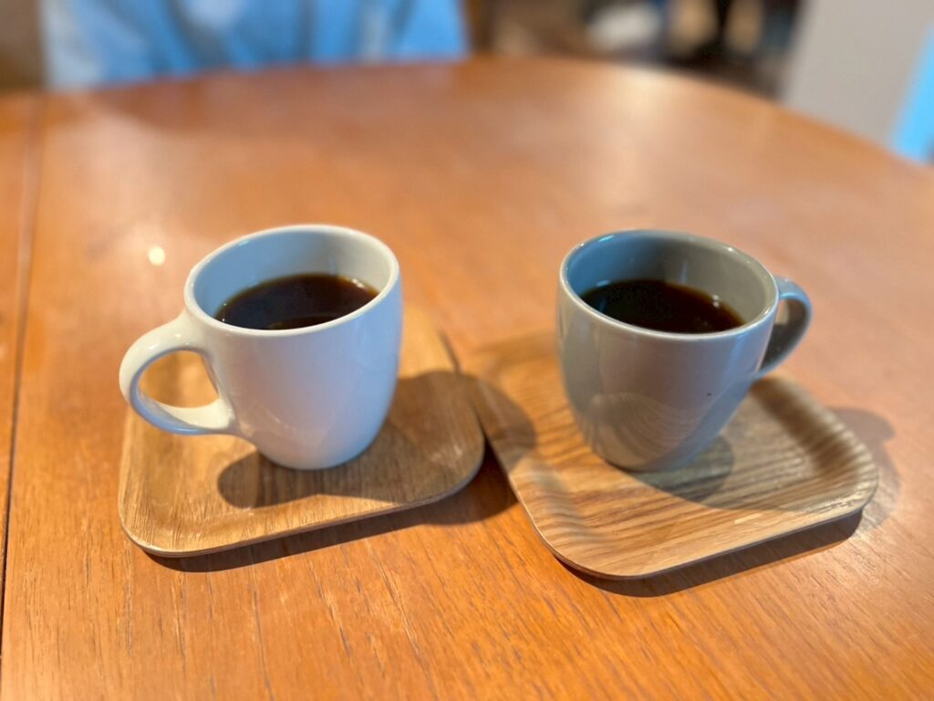 特上ブレンドとマンデリン