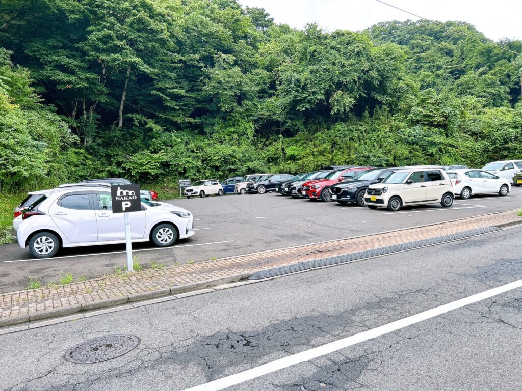 NAKAOの駐車場