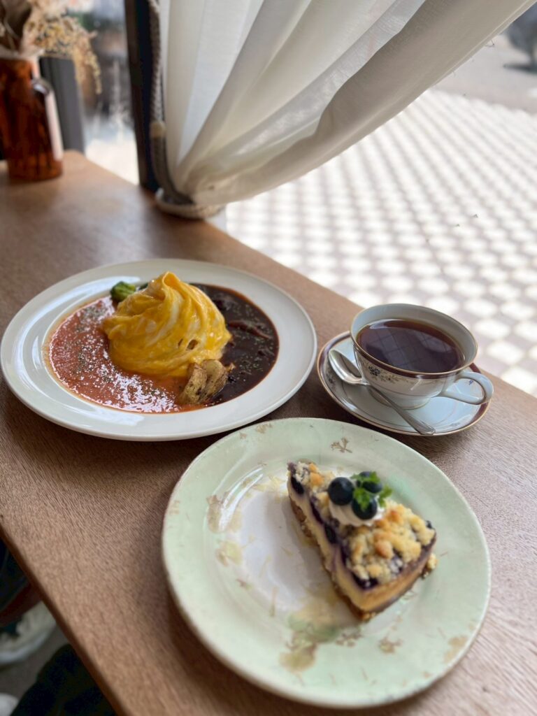 喫茶久遠のオムライス