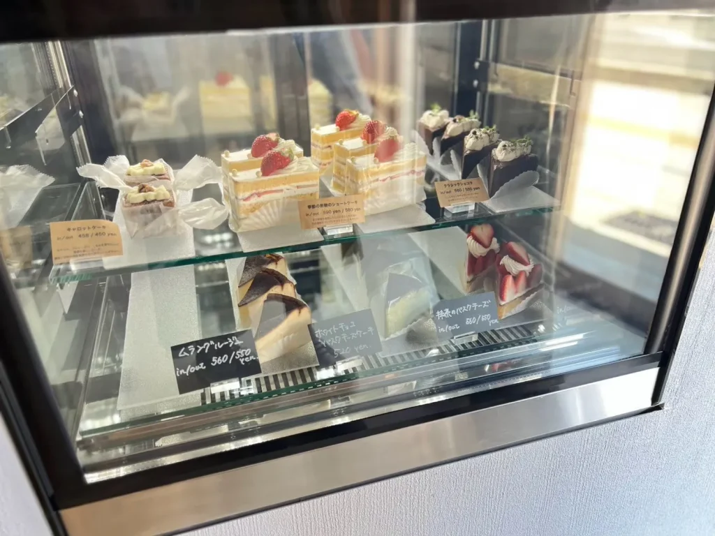 Ten coffee and bakeのケーキやタルト