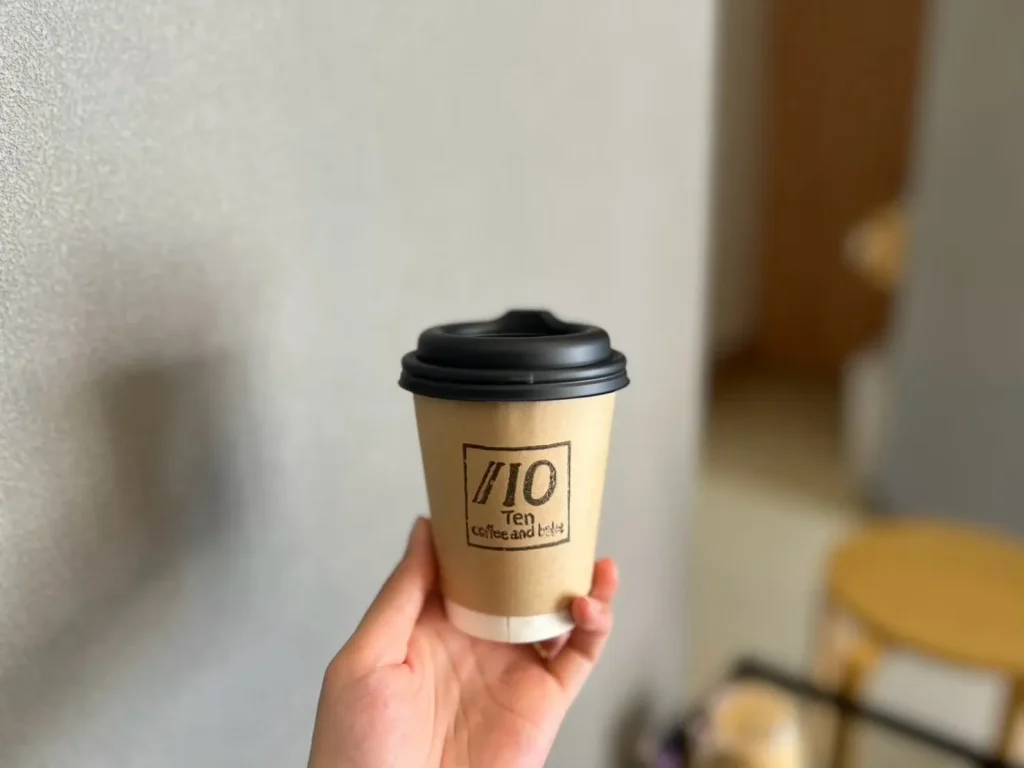 Ten coffee and bakeのコーヒー